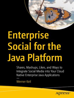 cover image of Enterprise Social for the Java Platform